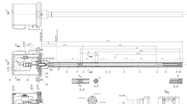 Sample Cartridge Assembly Schematic